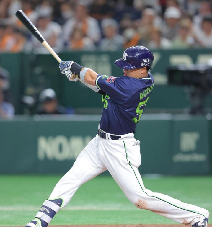 村上5号ソロ出典サンスポ撮影・長尾みなみ20240429
