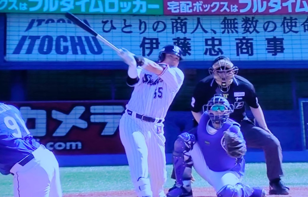 村上7号(神宮球場00号)ソロ 2024/05/03
