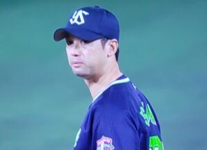 9回の石山泰稚投手