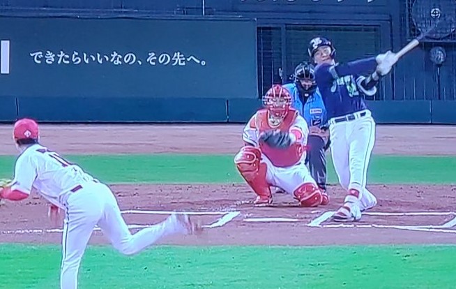 6回安打の松本直樹選手
