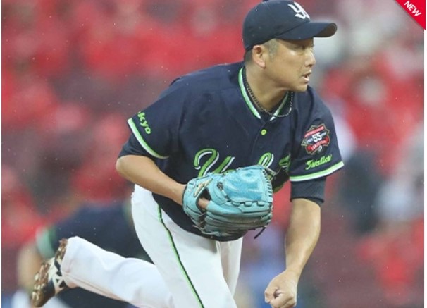 石川６回２失点の好投　出典ヤクルト公式サイト2024/06/27